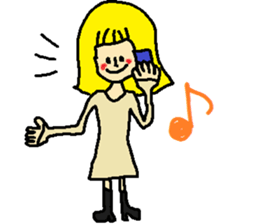 "Osyare"GIRL sticker #8773445