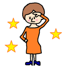 "Osyare"GIRL sticker #8773447