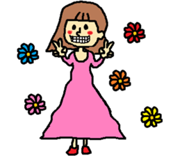 "Osyare"GIRL sticker #8773450