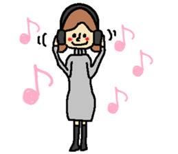 "Osyare"GIRL sticker #8773452