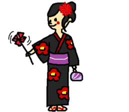 "Osyare"GIRL sticker #8773453