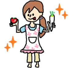 "Osyare"GIRL sticker #8773454