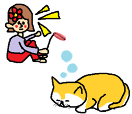 "Osyare"GIRL sticker #8773455