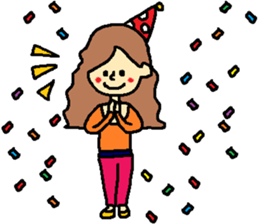 "Osyare"GIRL sticker #8773457