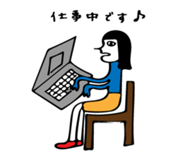 A day in life of Ms.asuka. sticker #8773486