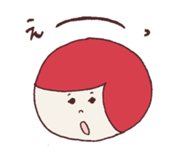 Okappa Hanachan sticker #8773877