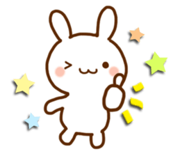 Cute Rabbit(Daily life) sticker #8773939