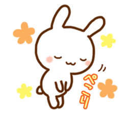 Cute Rabbit(Daily life) sticker #8773944
