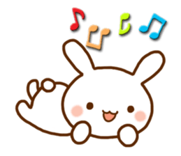 Cute Rabbit(Daily life) sticker #8773947