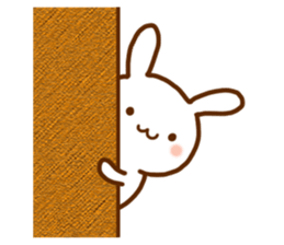 Cute Rabbit(Daily life) sticker #8773950