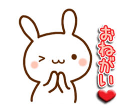 Cute Rabbit(Daily life) sticker #8773952