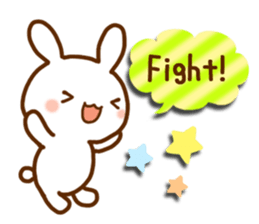 Cute Rabbit(Daily life) sticker #8773955