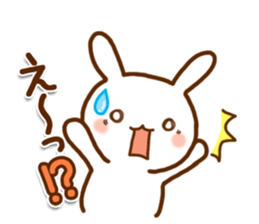 Cute Rabbit(Daily life) sticker #8773959