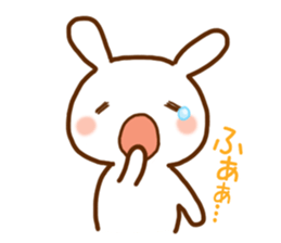 Cute Rabbit(Daily life) sticker #8773962