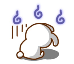 Cute Rabbit(Daily life) sticker #8773966