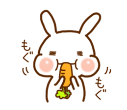 Cute Rabbit(Daily life) sticker #8773972