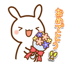 Cute Rabbit(Daily life) sticker #8773975
