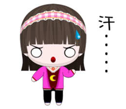 QQ Girl Lili (Happy days) sticker #8773909