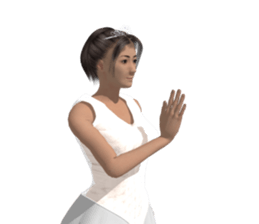 Wedding dress sticker #8774632