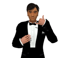 Wedding dress sticker #8774647