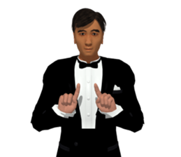 Wedding dress sticker #8774648