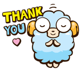 Little Lamb & the Shepherd 3 sticker #8774978