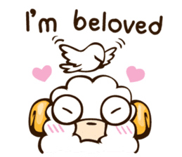 Little Lamb & the Shepherd 3 sticker #8774984