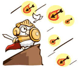 Little Lamb & the Shepherd 3 sticker #8774991