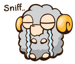 Little Lamb & the Shepherd 3 sticker #8774992