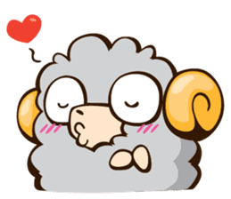 Little Lamb & the Shepherd 3 sticker #8774993