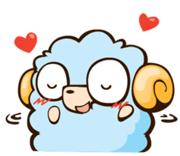 Little Lamb & the Shepherd 3 sticker #8774994