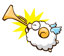 Little Lamb & the Shepherd 3 sticker #8774996