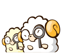 Little Lamb & the Shepherd 3 sticker #8775010