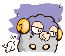 Little Lamb & the Shepherd 3 sticker #8775012