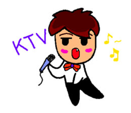 High school student  A-how sticker #8775106