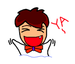 High school student  A-how sticker #8775113