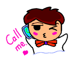 High school student  A-how sticker #8775117