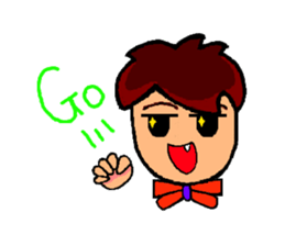 High school student  A-how sticker #8775122