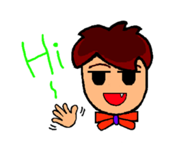 High school student  A-how sticker #8775123