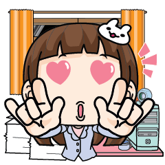 Office girl in love (EN)