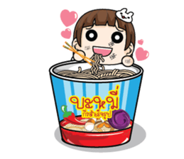 Office girl in love (EN) sticker #8775522