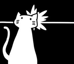 white or black sticker #8775879