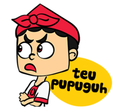 Cecep si Budak Bandung sticker #8776505