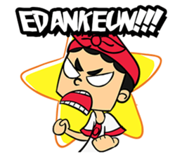 Cecep si Budak Bandung sticker #8776508