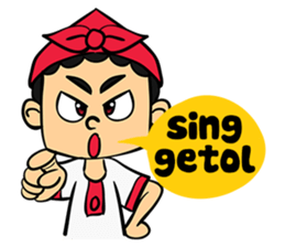 Cecep si Budak Bandung sticker #8776510