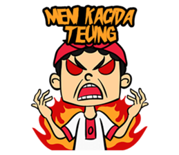 Cecep si Budak Bandung sticker #8776514