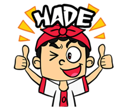 Cecep si Budak Bandung sticker #8776519