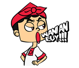 Cecep si Budak Bandung sticker #8776526