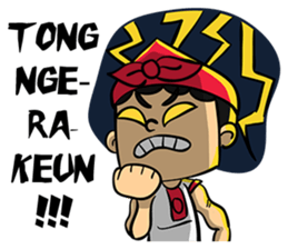 Cecep si Budak Bandung sticker #8776533
