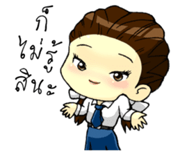 3 Thai Convent School Girls sticker #8776907